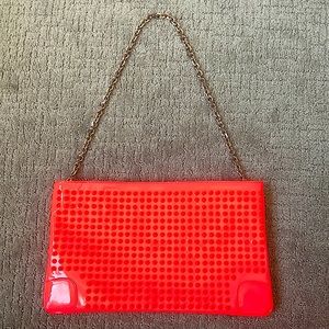 Christian Louboutin spike shoulder/clutch